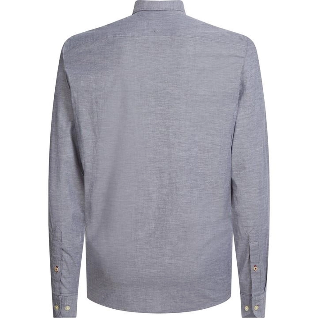 Tommy Hilfiger Core 1985 Long Sleeve Oxford Shirt - Blue